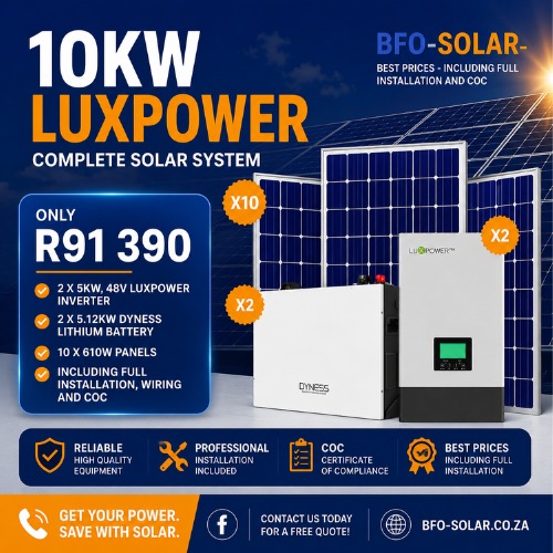 10kW Luxpower Solar System