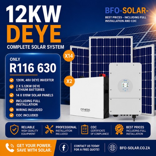 12kW Deye Solar System