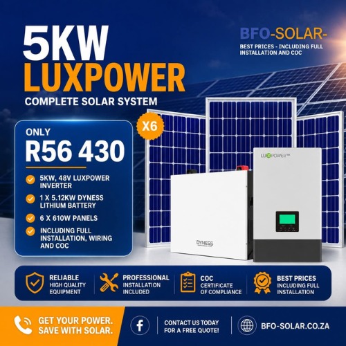 5kW Luxpower Solar System