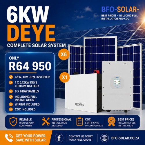 6kW Deye Solar System