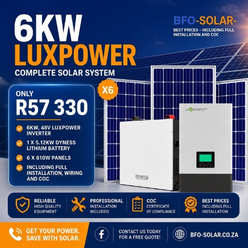 6kW Luxpower Solar System
