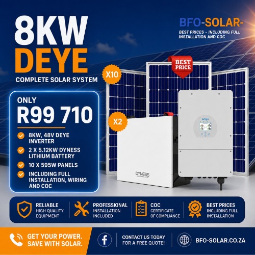 8kW Deye Solar System