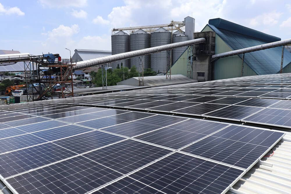Food and beverate processing plants solar install (1)