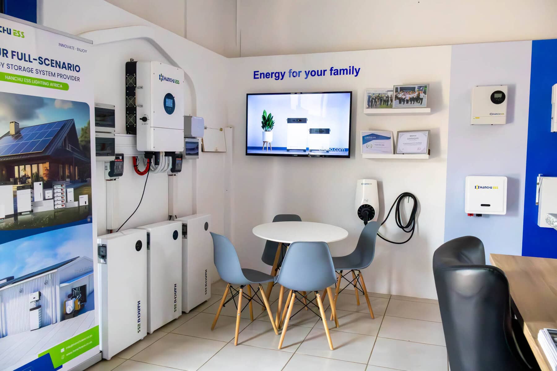 Meeting station inside bfosolar office